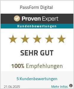 ProvenExpert – Kundenbewertungen PassForm Digital